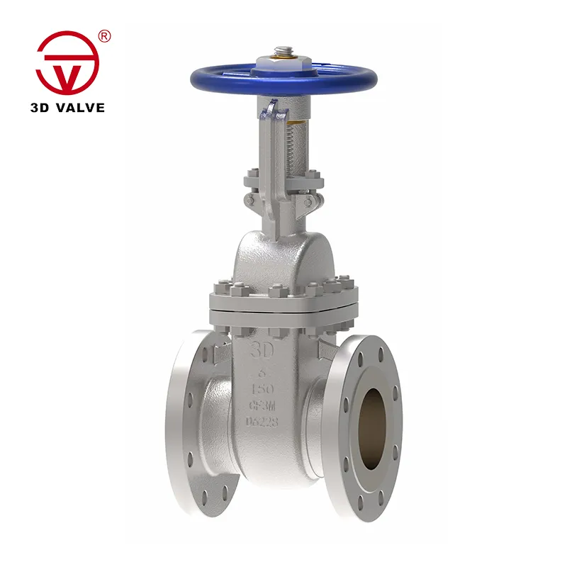 Paslanmaz Çelik ANSI Manuel Sürgülü Vana